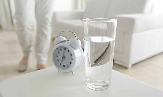 水の飲み方：おすすめのタイミング