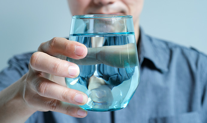 名水は飲める？